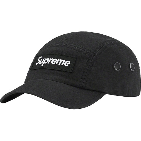 Supreme Military Camp Cap - Black