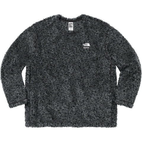 Supreme Supreme®/The North Face® High Pile Fleece Pullover - Black