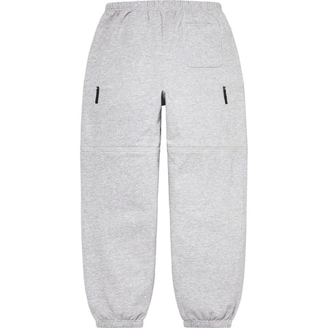 Supreme Supreme®/The North Face® Convertible Sweatpant - Heather Grey