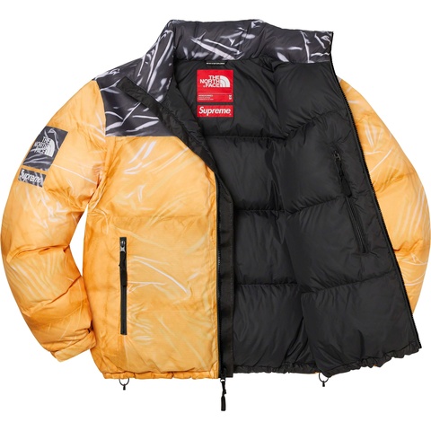 Supreme Supreme®/The North Face® Trompe L’oeil Printed Nuptse Jacket - Yellow
