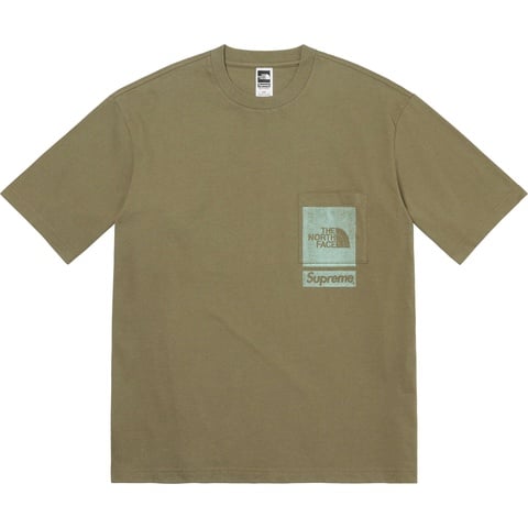 Supreme Supreme®/The North Face® Printed Pocket Tee - Olive