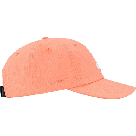 Supreme Cordura® Ripstop S Logo 6-Panel - Coral