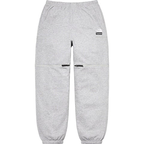 Supreme Supreme®/The North Face® Convertible Sweatpant - Heather Grey