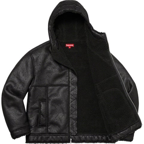 Faux Shearling Hooded Jacket - spring/summer 2023 - Supreme