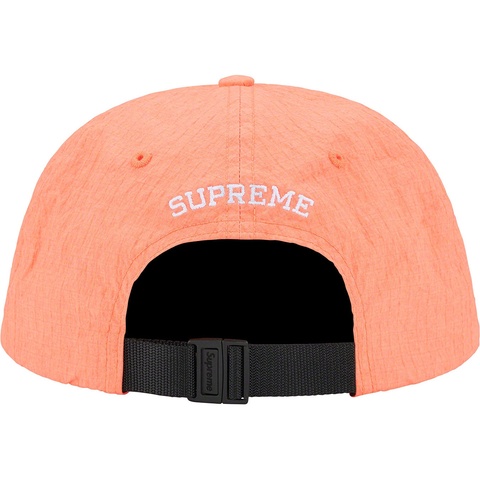 Supreme Cordura® Ripstop S Logo 6-Panel - Coral
