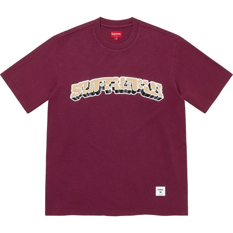 Supreme Block Arc S/S Top - Plum