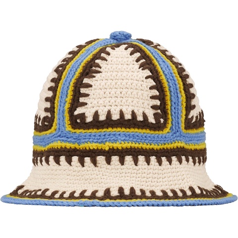 美品 supreme シュプリーム CROCHET EDGE BELL HAT Crochet Edge Bell Hat - spring/summer 2023 - Supreme