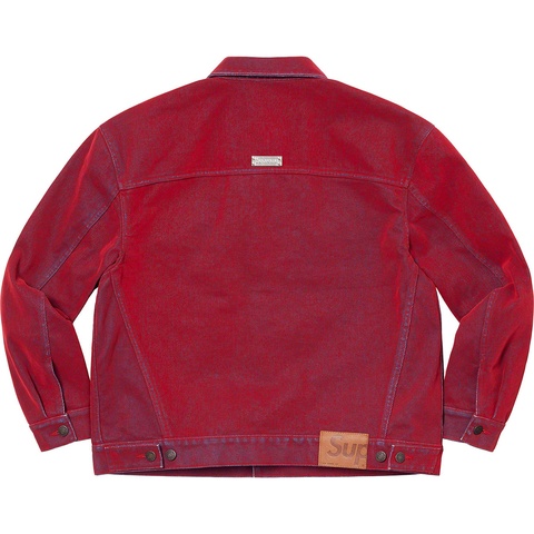 Flocked Denim Trucker Jacket - spring/summer 2023 - Supreme
