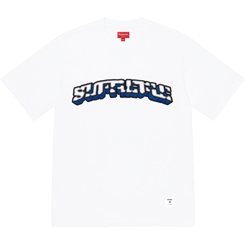 Supreme Block Arc S/S Top - White