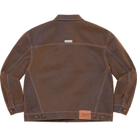 ジャケット・アウター Supreme Flocked Denim Trucker Jacket L Supreme Flocked Denim Trucker Jacket | eBay