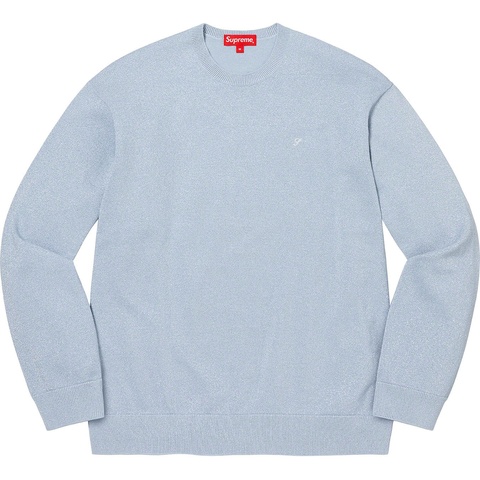 Supreme Metallic L/S Top - Light Slate