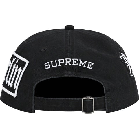 Supreme City Patches 6-Panel - Black