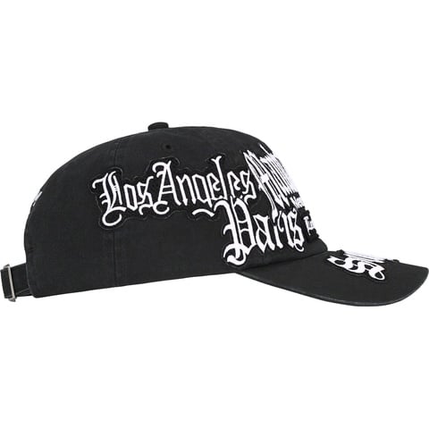 Supreme City Patches 6-Panel - Black