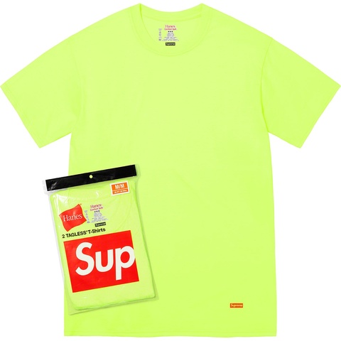 Supreme®/Hanes® Tagless T-shirts (2 Pack) - Supreme