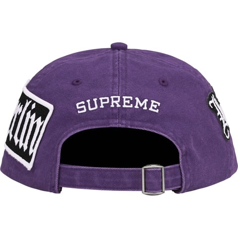Supreme City Patches 6-Panel - Purple