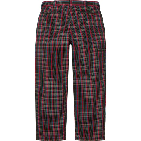 パンツ Supreme Work Pant navy plaidW30 2023SS Work Pant - spring/summer 2023 - Supreme