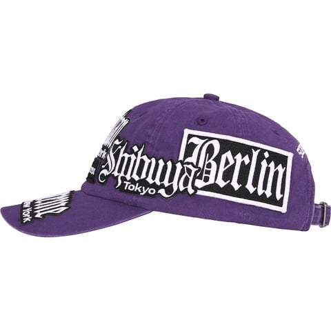 Supreme City Patches 6-Panel - Purple