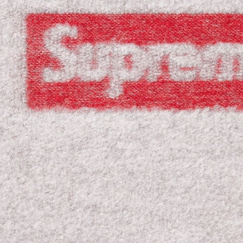 Supreme Inside Out Box Logo Hooded Sweatshirt - Heather Grey