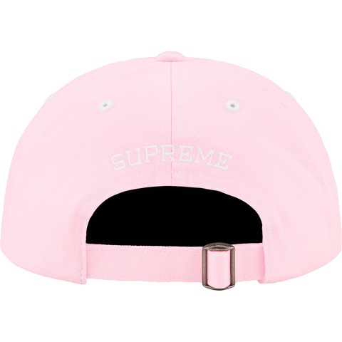 Supreme Visor Stitch 6-Panel - Light Pink