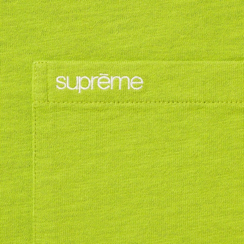 Supreme S/S Pocket Tee - Pale Green