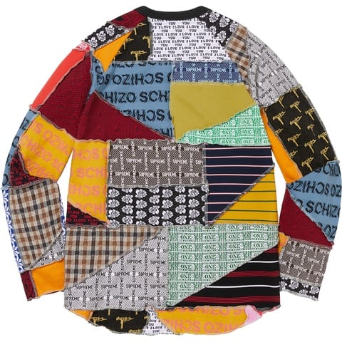 Patchwork Jacquard L/S Top - spring/summer 2023 - Supreme