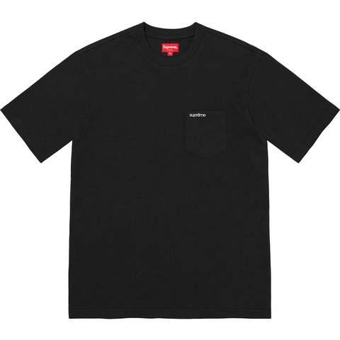 Supreme S/S Pocket Tee - Black