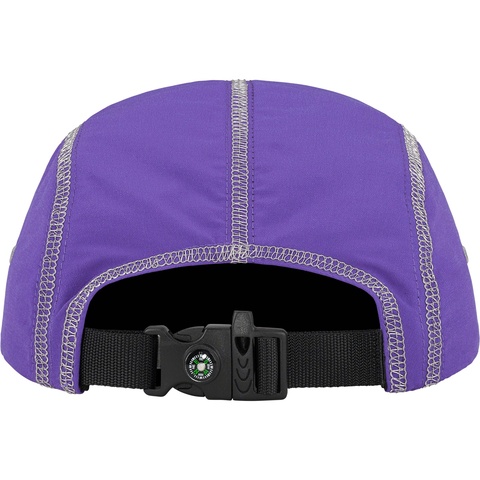 Supreme Reflective Stitch Camp Cap - Purple