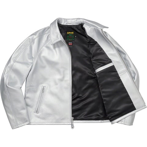 Supreme®/Schott® Leather Racer Jacket - Supreme