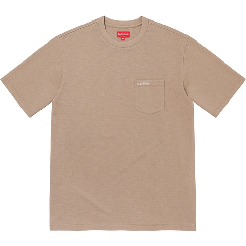 Supreme S/S Pocket Tee - Taupe