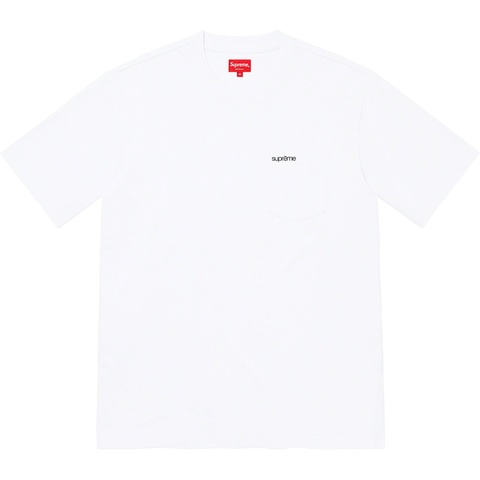 Supreme S/S Pocket Tee - White
