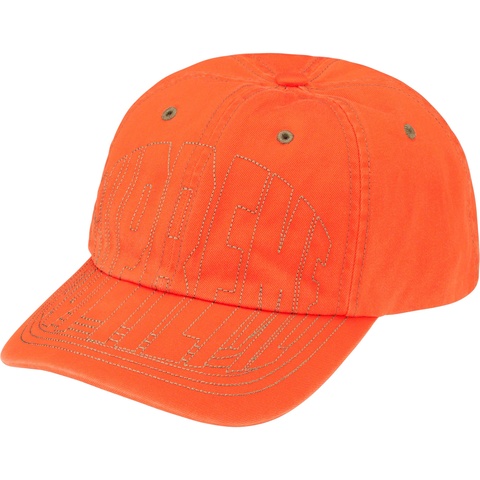 Supreme Visor Stitch 6-Panel - Orange