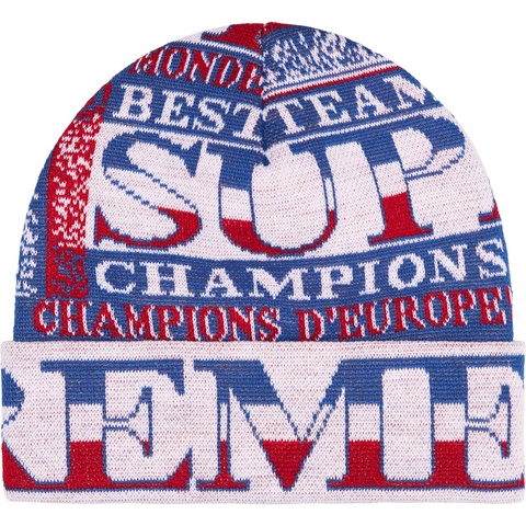 Supreme Scarf Beanie - White
