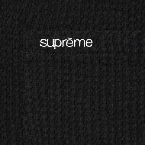 Supreme S/S Pocket Tee - Black