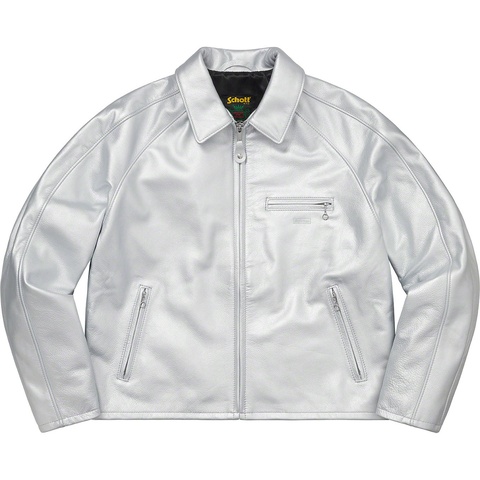 Supreme®/Schott® Leather Racer Jacket - Supreme