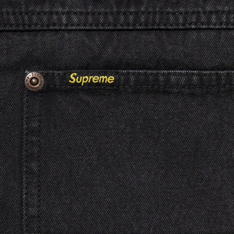 Supreme Denim Painter Shirt - Black