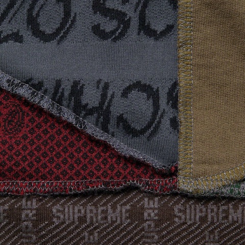 Patchwork Jacquard L/S Top - spring/summer 2023 - Supreme