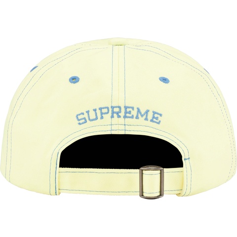 Supreme Visor Stitch 6-Panel - Light Yellow