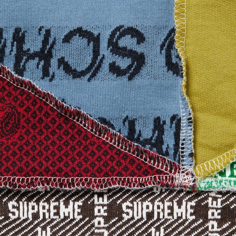Patchwork Jacquard L/S Top - spring/summer 2023 - Supreme