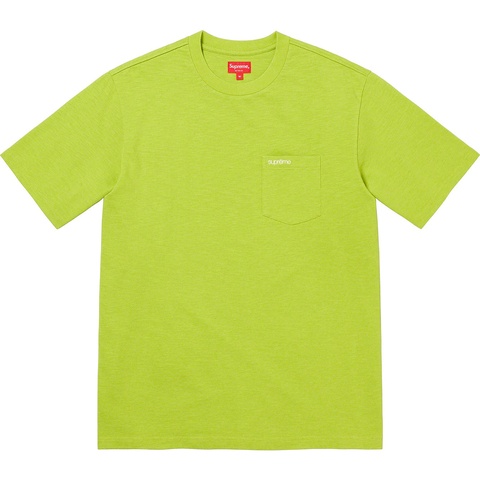 Supreme S/S Pocket Tee - Pale Green