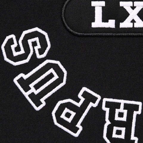 Supreme Reverse Hooded Sweatshirt - Black