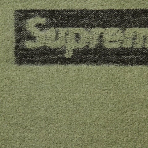 Supreme Inside Out Box Logo Hooded Sweatshirt - Light Olive