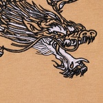 Supreme Dragon Wrap S S Top (SS23) - Tan