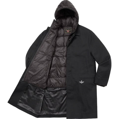 サイズS Supreme Undercover Trench Coat Supreme UNDERCOVER Trench Puffer Jacket Black Men's - SS23 - US