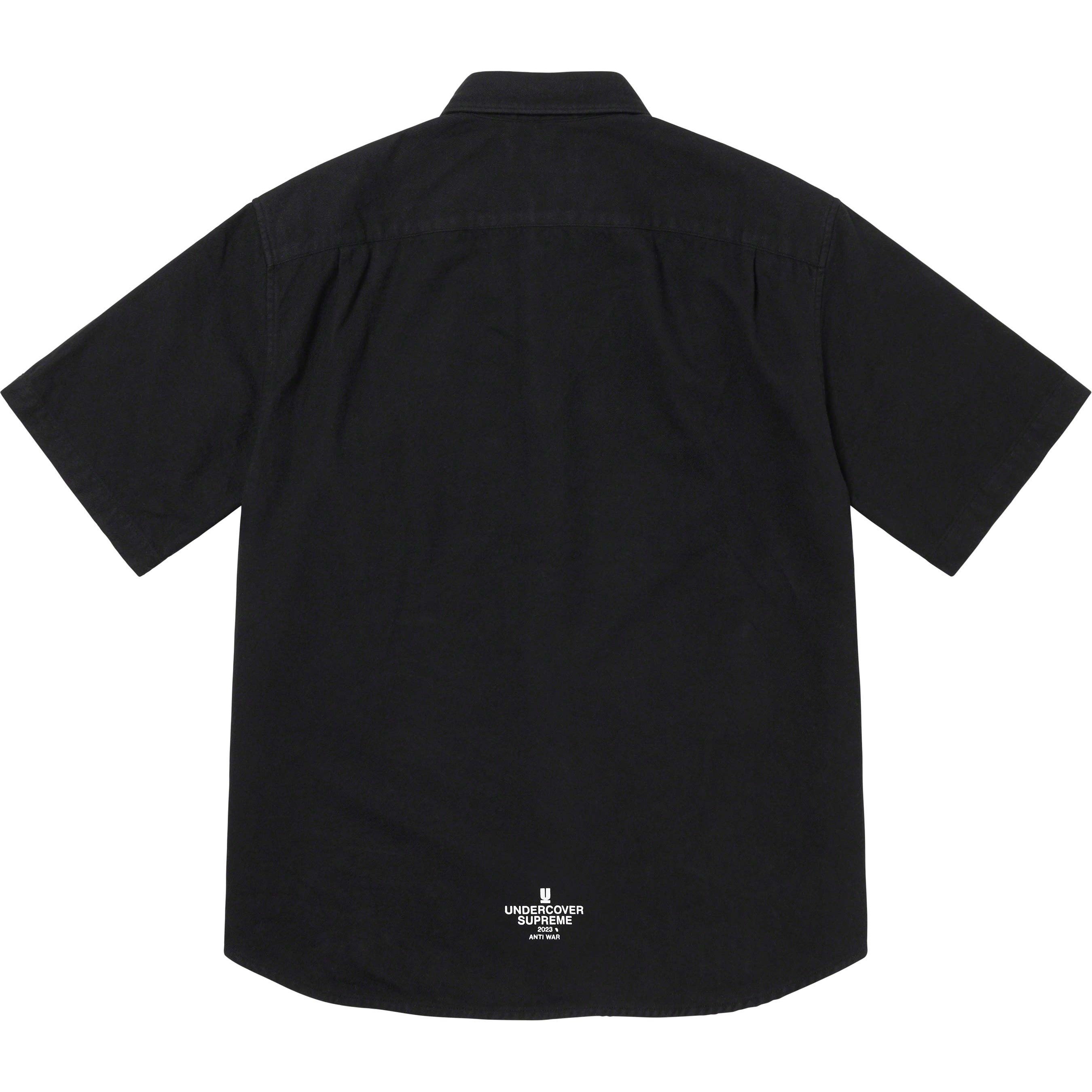 Supreme Supreme UNDERCOVER S S Flannel Shirt (SS23) - Black - $138