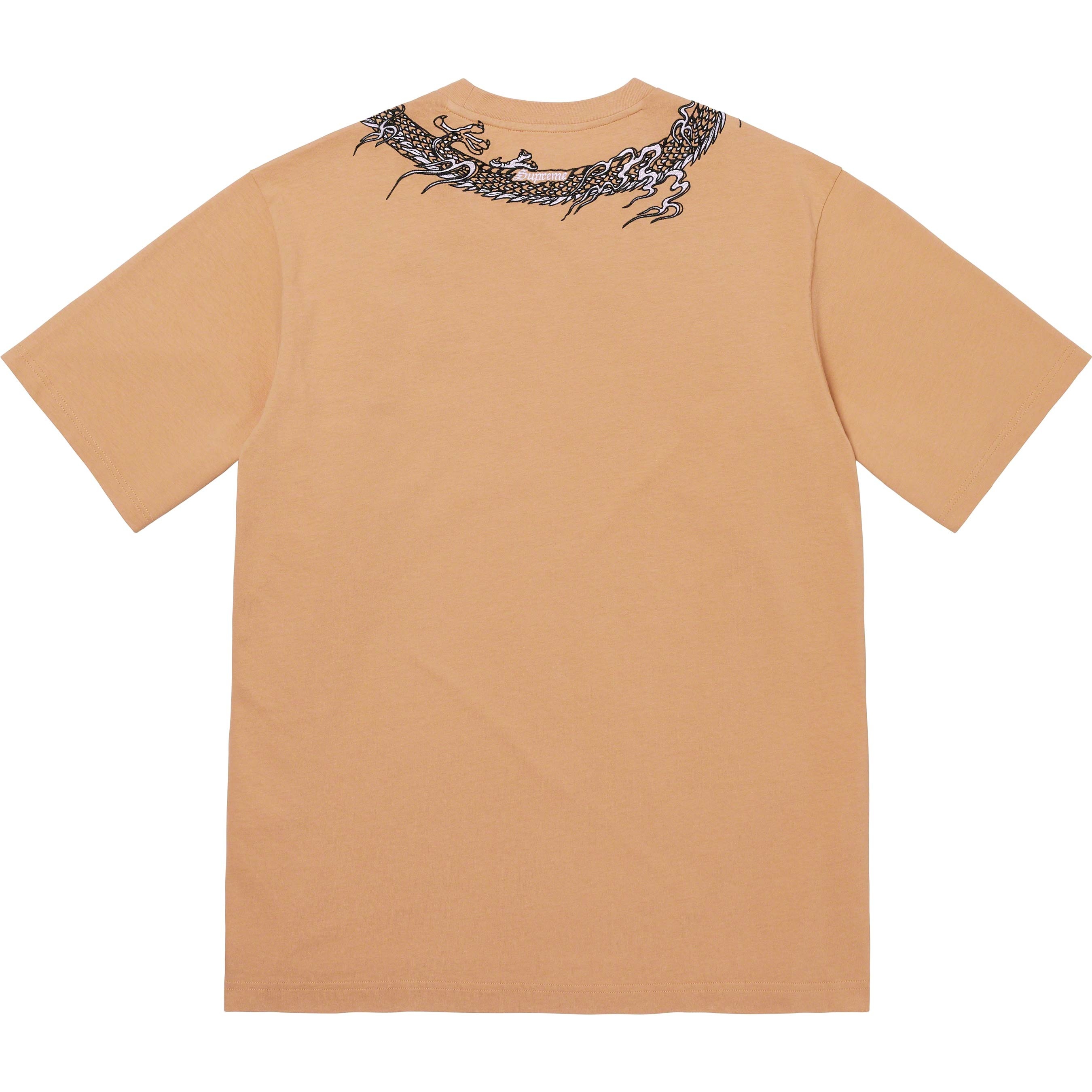 Supreme Dragon Wrap S S Top (SS23) - Tan - $88