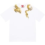 Supreme Dragon Wrap S S Top (SS23) - White