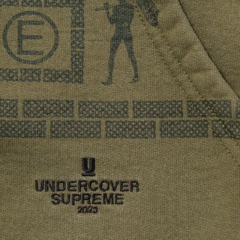 Supreme Supreme®/UNDERCOVER Zip Up Hooded Sweatshirt - Dark Olive