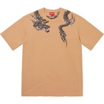 Supreme Dragon Wrap S S Top (SS23) - Tan
