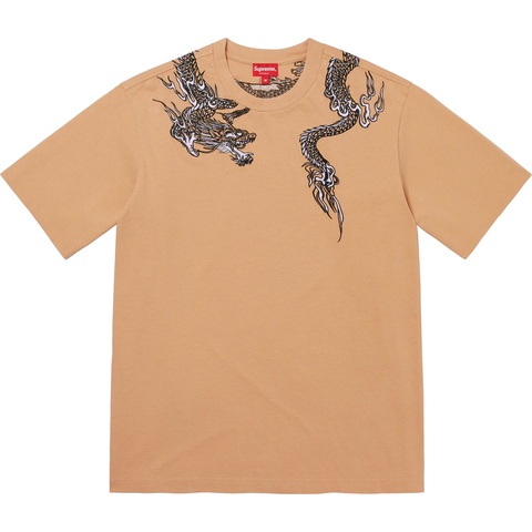 Supreme Dragon Wrap S/S Top - Tan