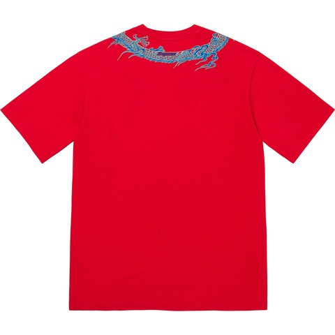 Supreme Dragon Wrap S/S Top - Red
